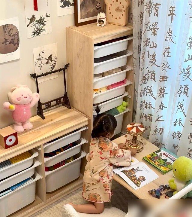 什么是ins风儿童房_儿童房设计_高柜床收纳