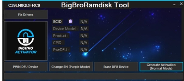 BigBroRamdisk Tool (苹果绕过ID激活锁软件)v2.1