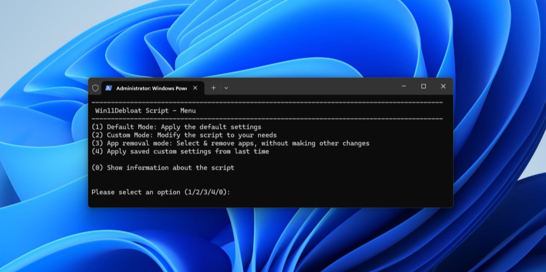 Win11Debloat PowerShell 脚本 清理预装应用禁用遥测_原版win10要装运行库吗