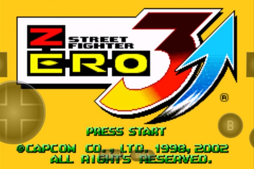 《街头霸王ZERO3选BOSS出招简化版》游戏截图