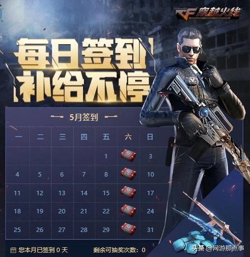 穿越火线签到,柯尔特cfs怎么获得