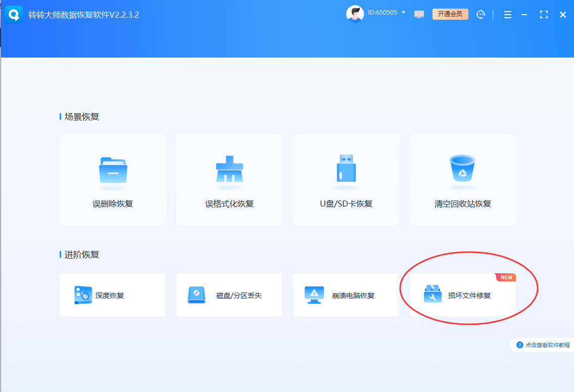 尝试专业数据恢复软件与在线工具步骤一