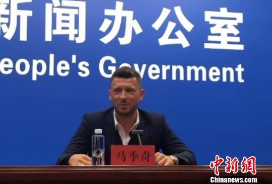 图为著名球星马季奇。　陈峰 摄