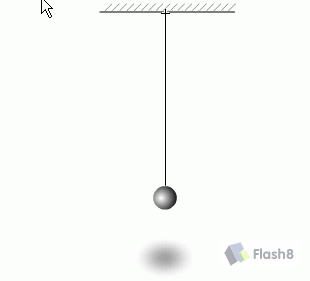 Flash单摆振动实现方法_单摆动画制作教程_如何用flash制作动态表情包