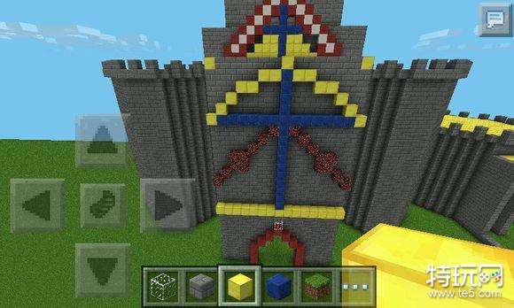 我的世界手机版小型城堡设计图_我的世界DIY城堡建造教程_我的世界豪华城堡建造过程