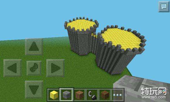 我的世界手机版小型城堡设计图_我的世界豪华城堡建造过程_我的世界DIY城堡建造教程