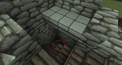 我的世界手机版小型城堡设计图_城堡建造教程_中世纪城堡建造方法