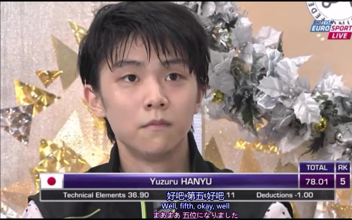 【平昌周期-3】2014NHK（一）