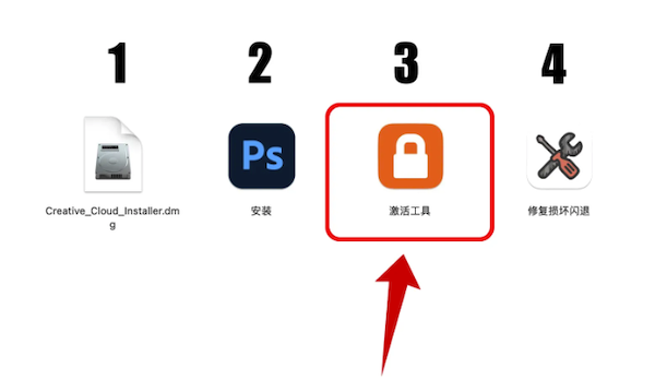 安装激活工具